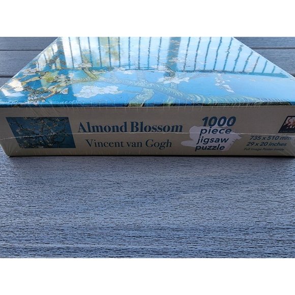 Flame Tree 1000 Piece Art Puzzle Vincent Van Gogh Almond Blossom NEW SEALED - Picture 3 of 4
